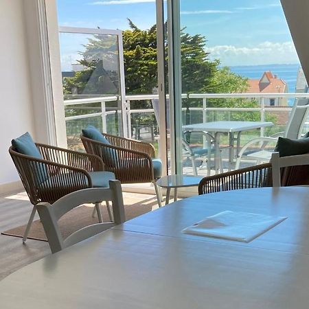 Grand Et Luxueux Appartement Lumineux 4 Pers Vue Mer Wifi Inclus Quiberon Eksteriør bilde