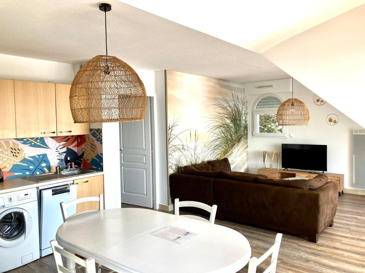 Grand Et Luxueux Appartement Lumineux 4 Pers Vue Mer Wifi Inclus Quiberon Eksteriør bilde